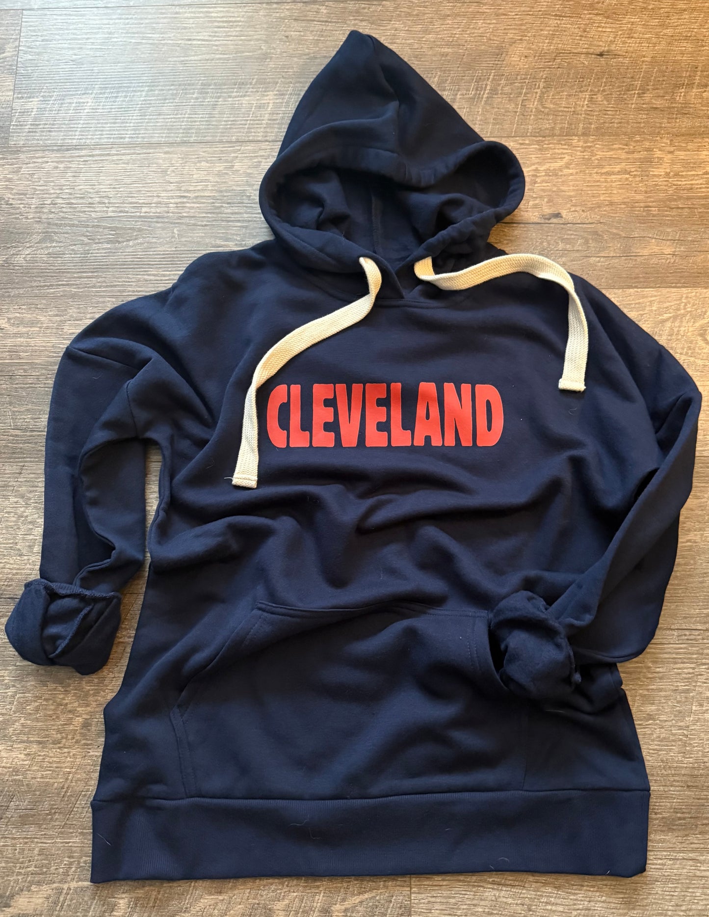 Cleveland Oversized Hooded Sweatshirt
