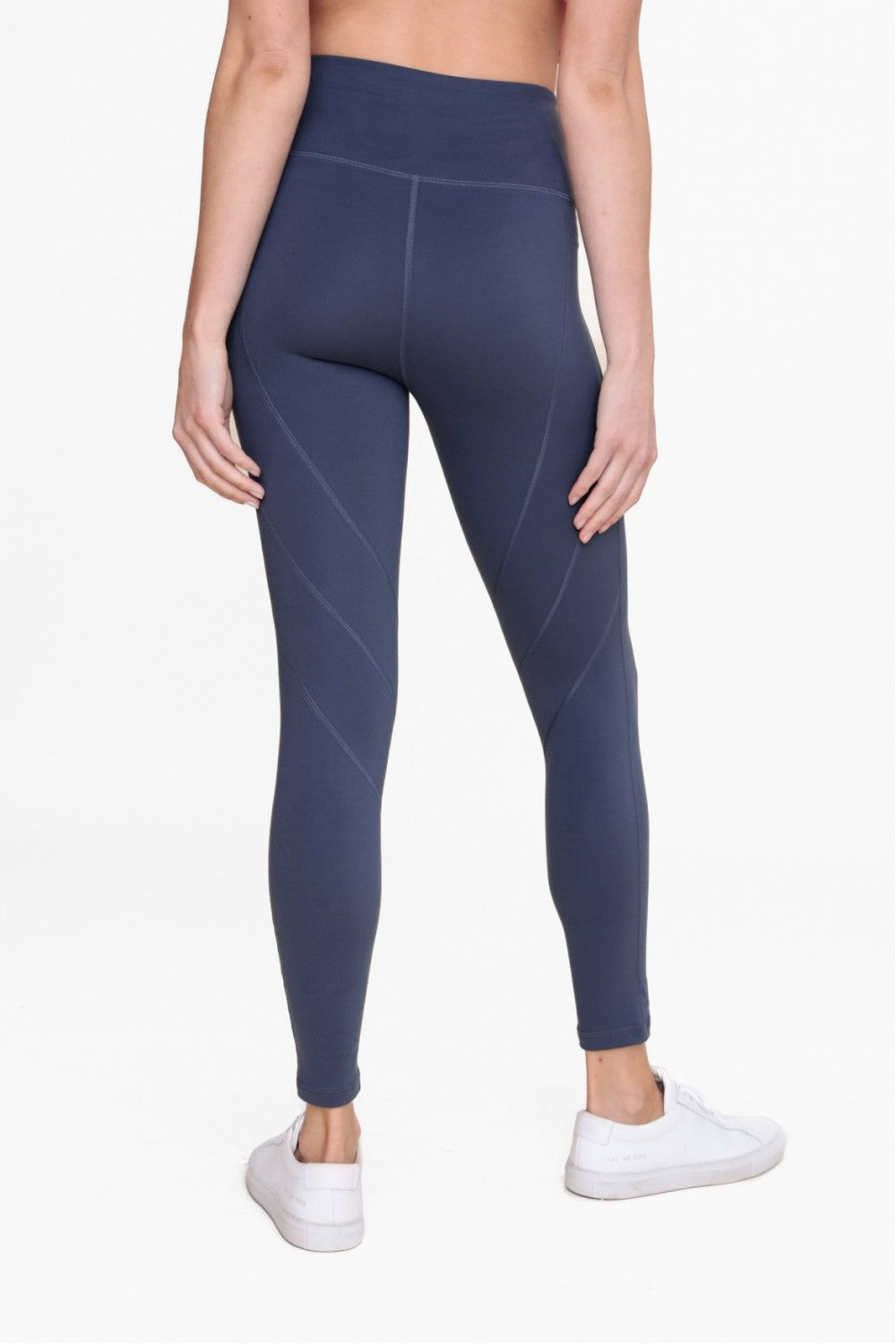 Mono B Venice High-Waist Leggings with Seam Details (2 Colors)