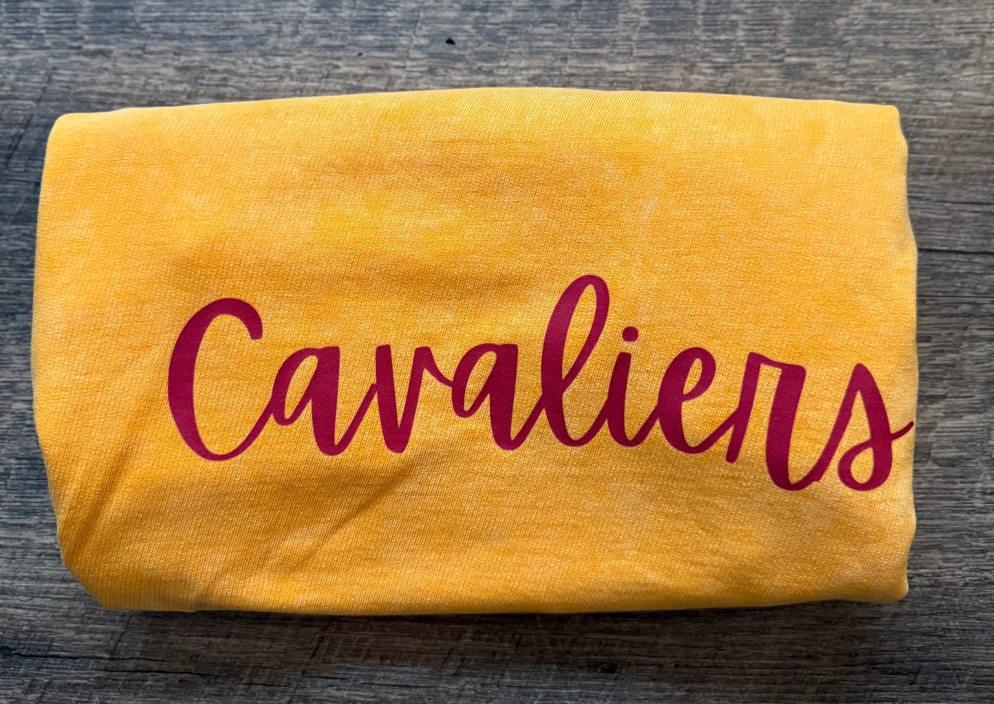 Cavaliers Distressed Tee