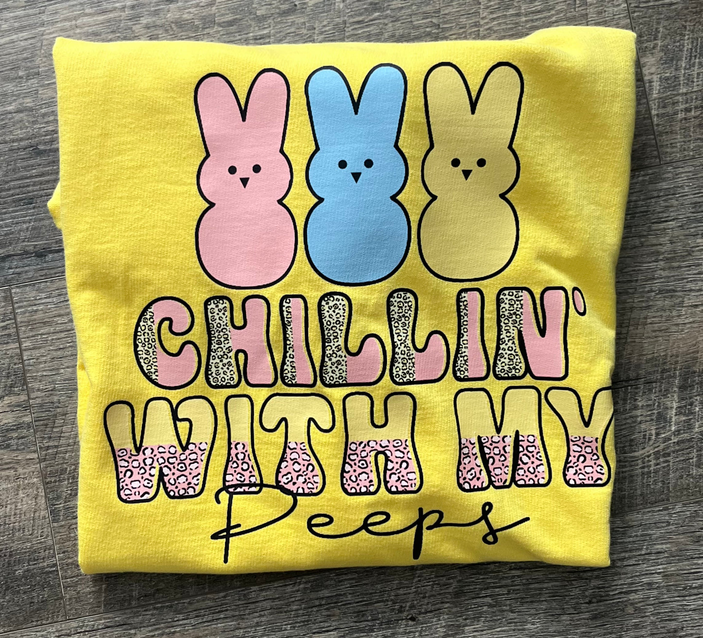 Oversized Raw Edge Easter Tops (2 Styles)