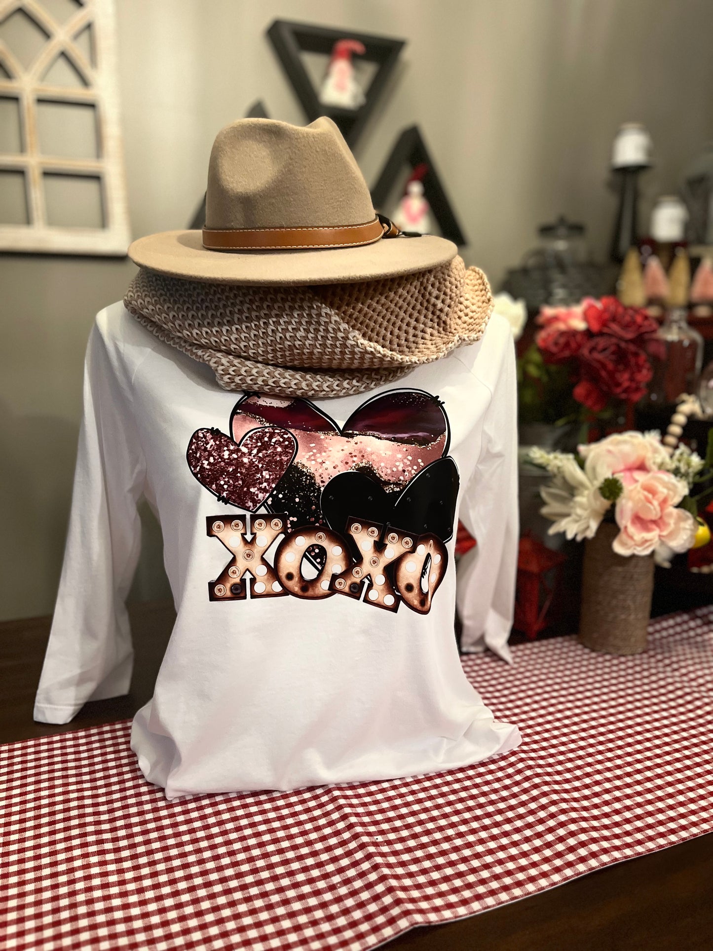 Valentine’s 3/4 Sleeve Raglan Tee (2 Styles)