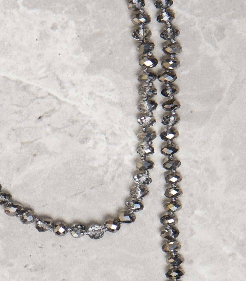 Double Wrap Beaded Necklace (Various Colors & Sizes)