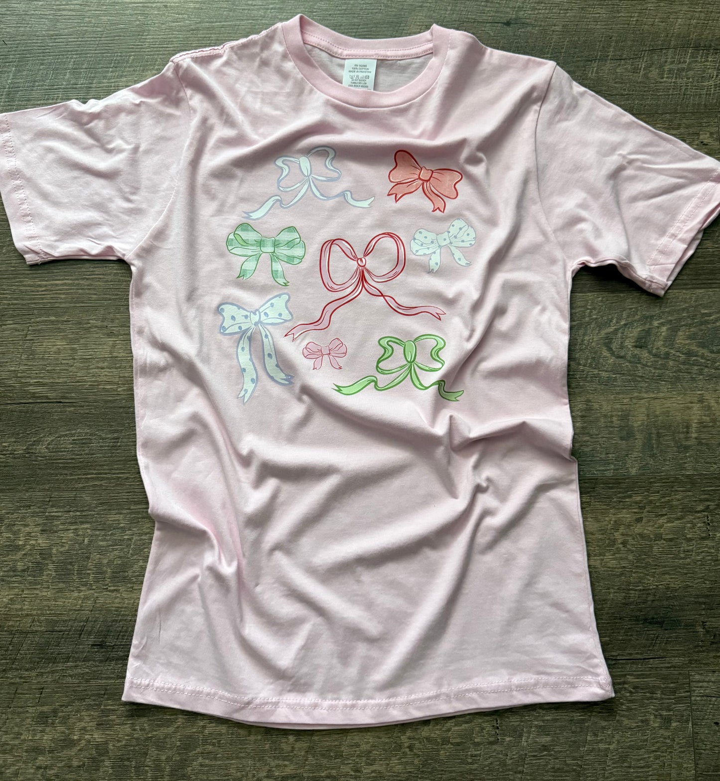 Coquette Ribbon Bow Tee