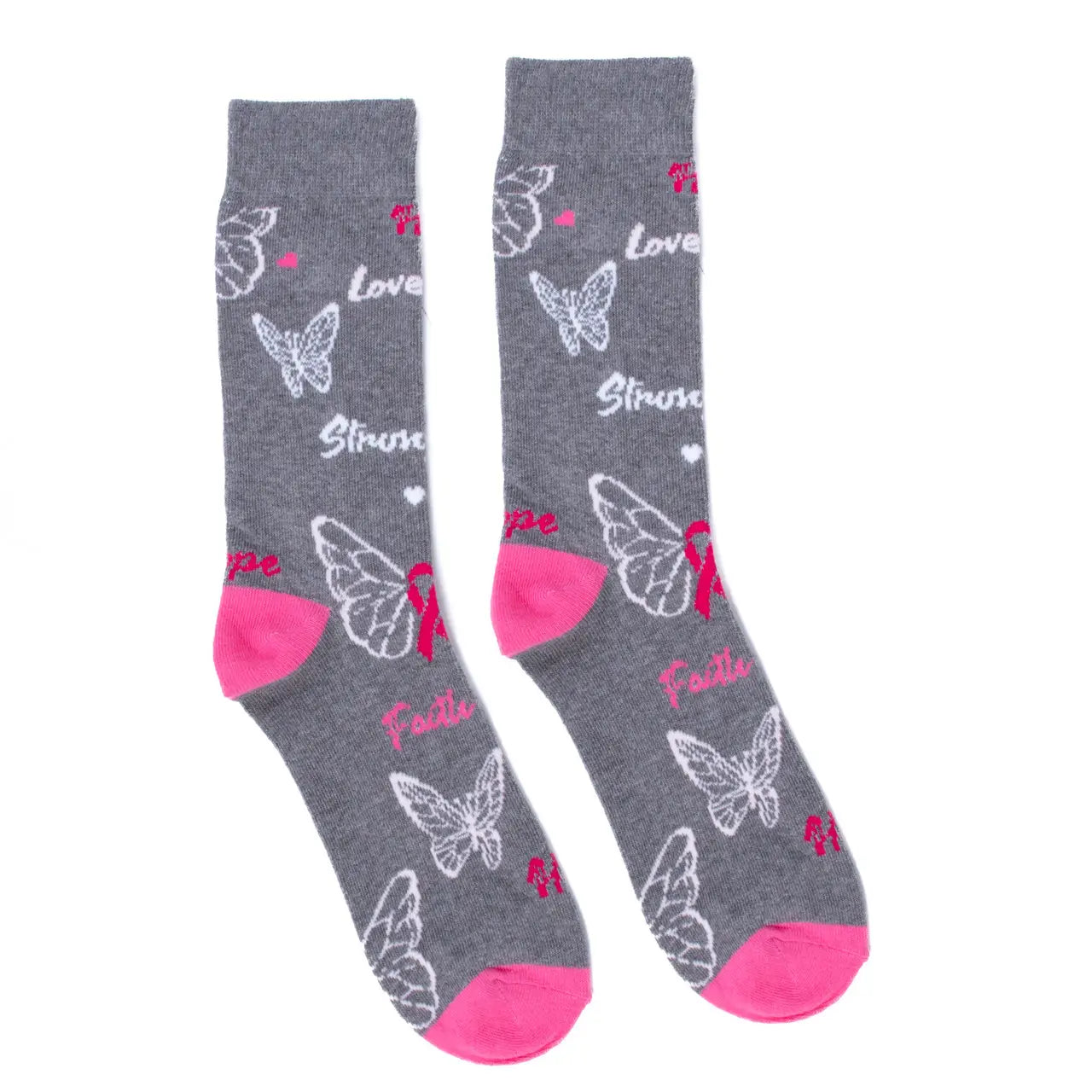Breast Cancer Awareness Socks (6 Styles)