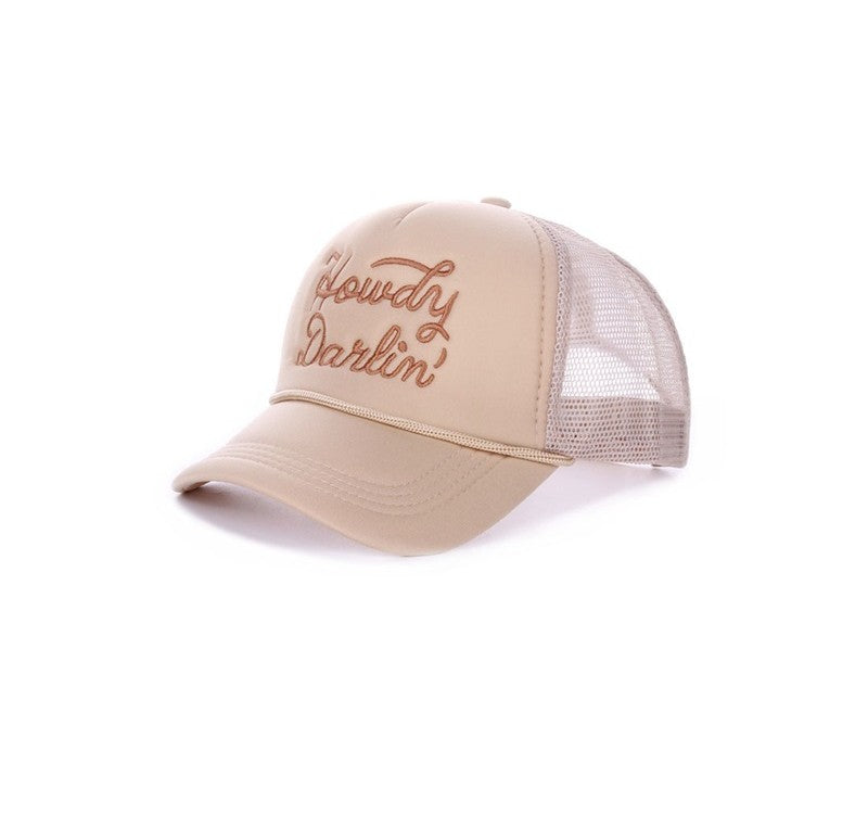 Howdy Darlin Mesh Trucker Cap