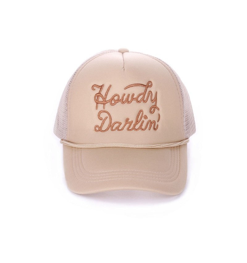 Howdy Darlin Mesh Trucker Cap