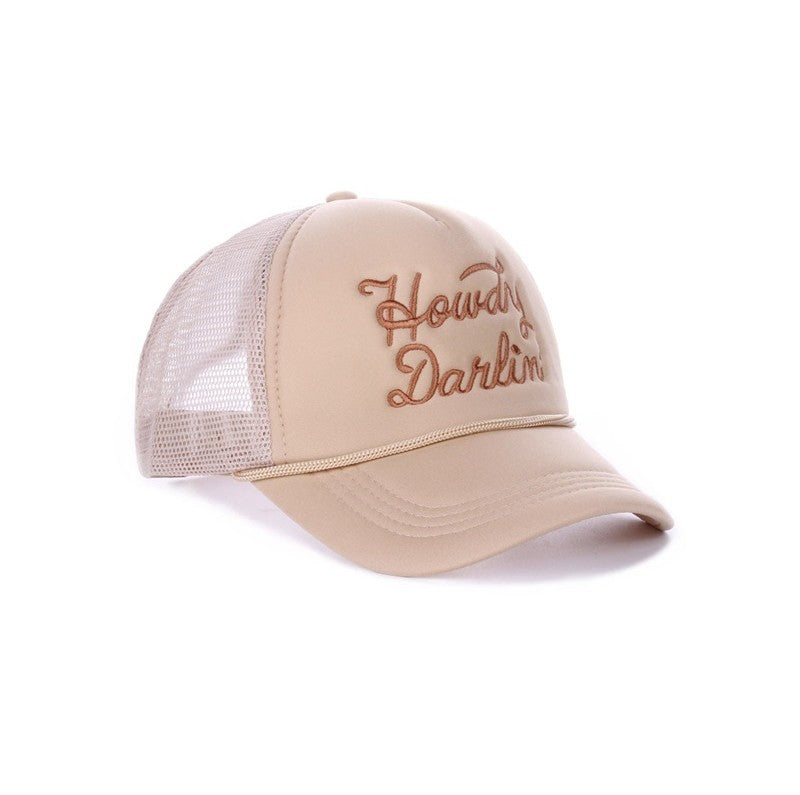 Howdy Darlin Mesh Trucker Cap