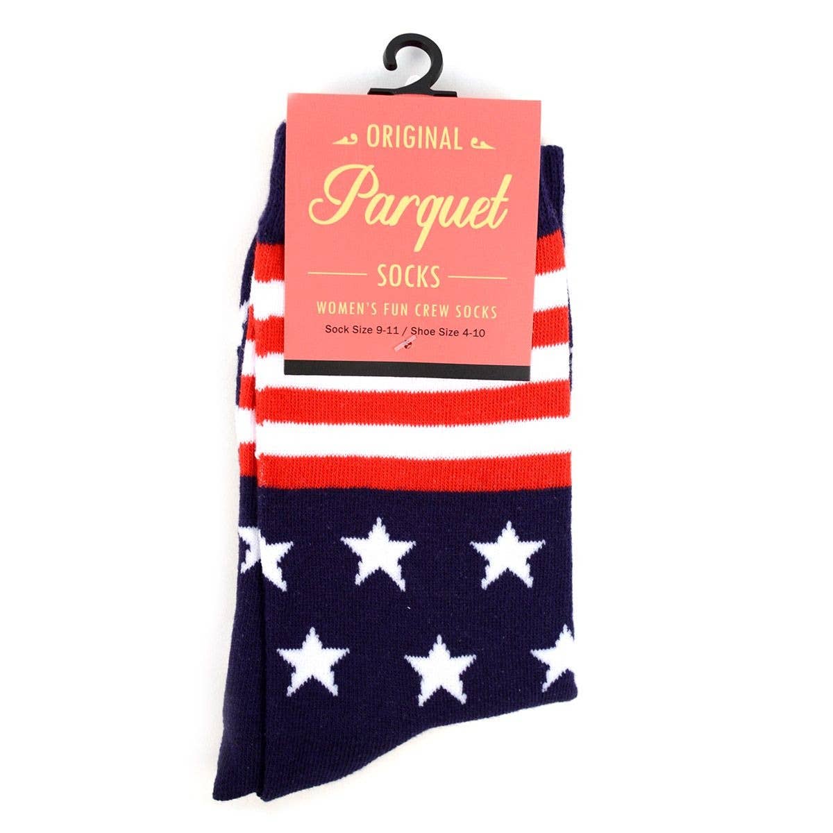 American Flag with Stars & Stripes Socks