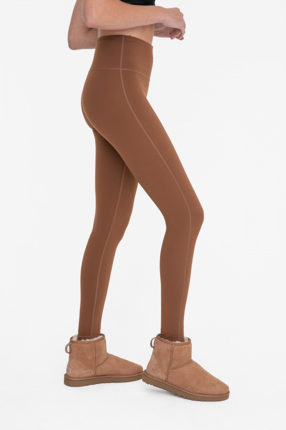 Mono B (GREEN) Essential Solid Leggings (2 Colors)