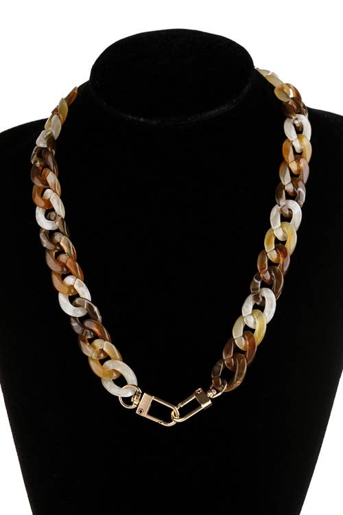 Acrylic Link Necklace