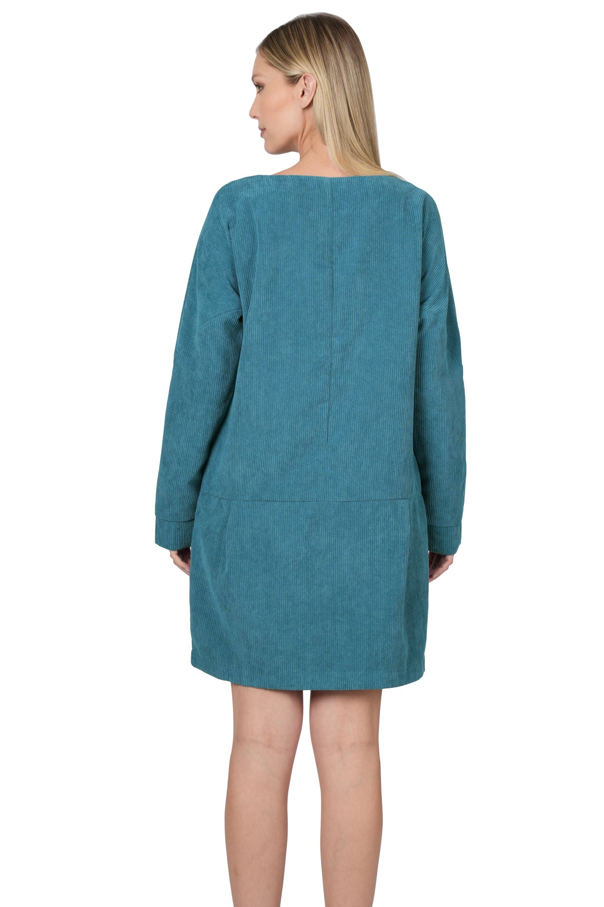 Zenana Corduroy Relazed Mini Dress