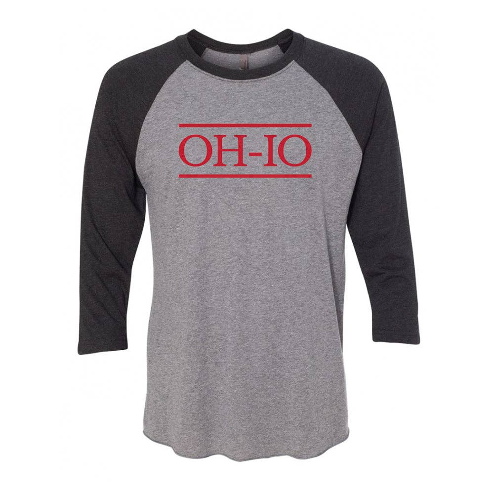 OH-IO Baseball Raglan