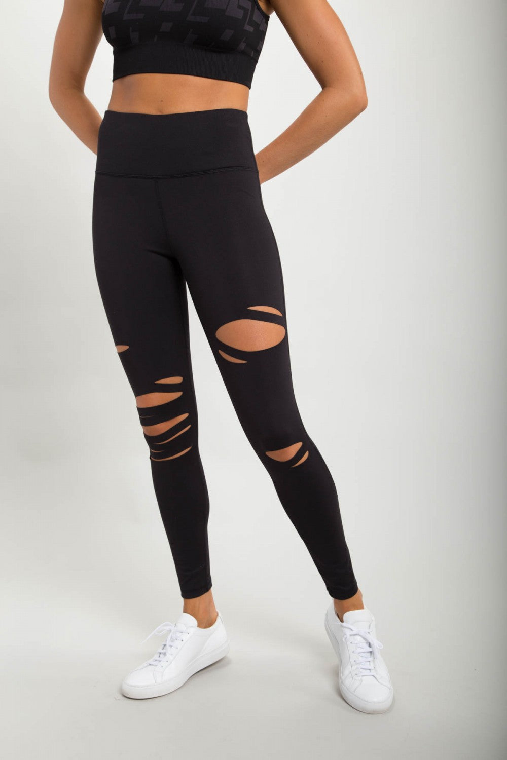 Mono B Laser Cut Highwaist Leggings
