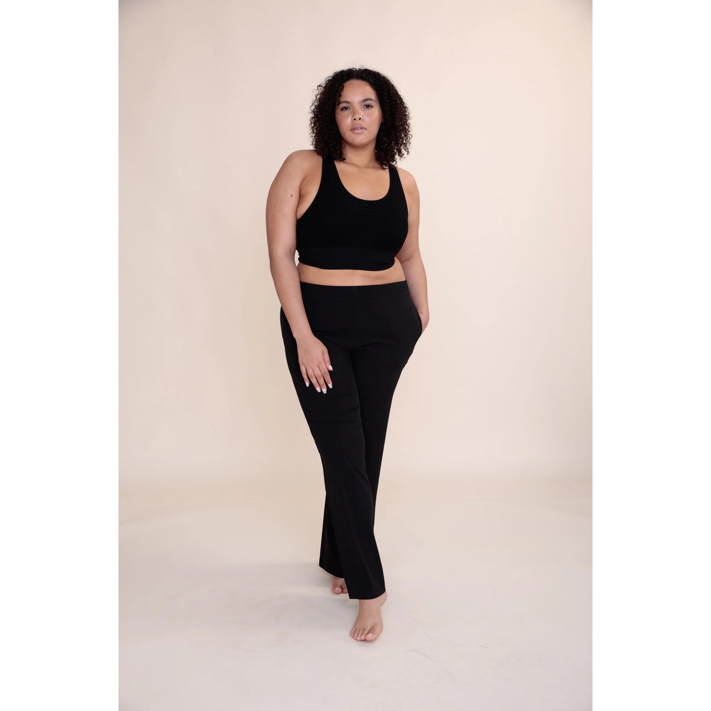 Mono B Curvy Laser Cut Seamless Sports Bra