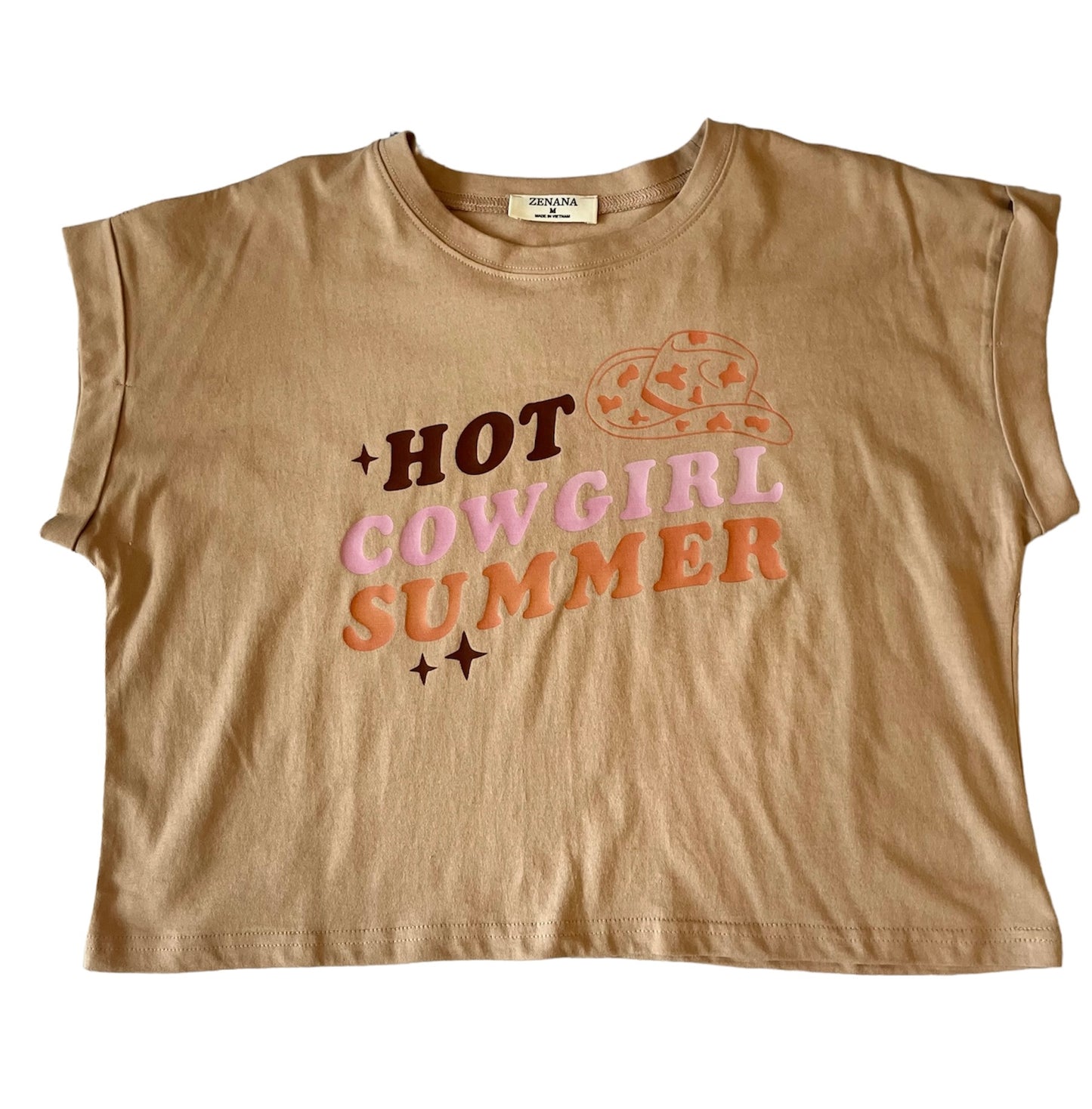 Summer Graphic Design Crop Tee (4 Styles)