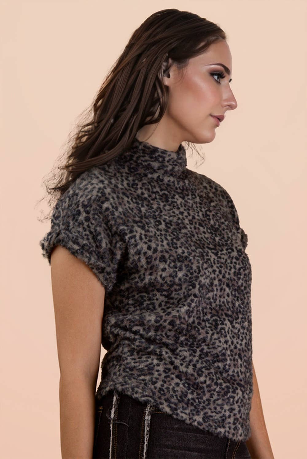 Soft Knit Short Sleeve Vest