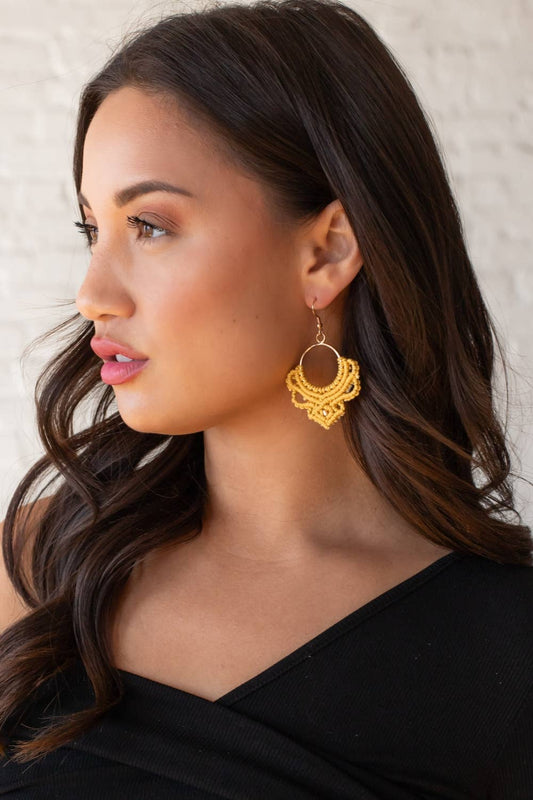 Statement Crochet Earrings