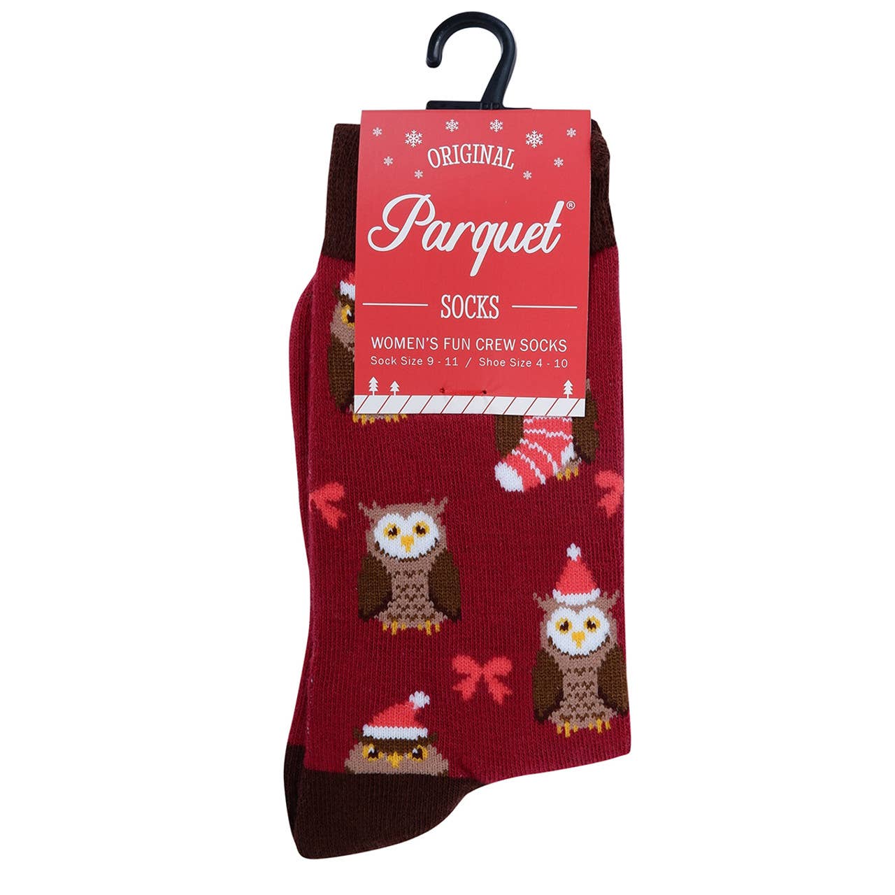 Owl Christmas Socks