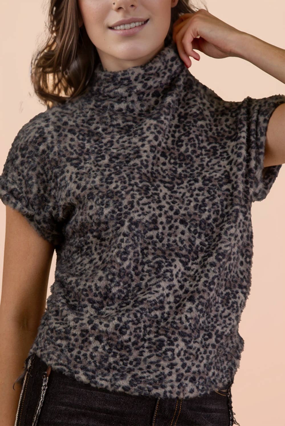 Soft Knit Short Sleeve Vest