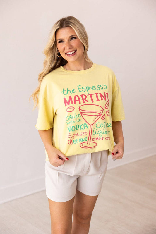 Espresso Martini Tee (Curvy Size)