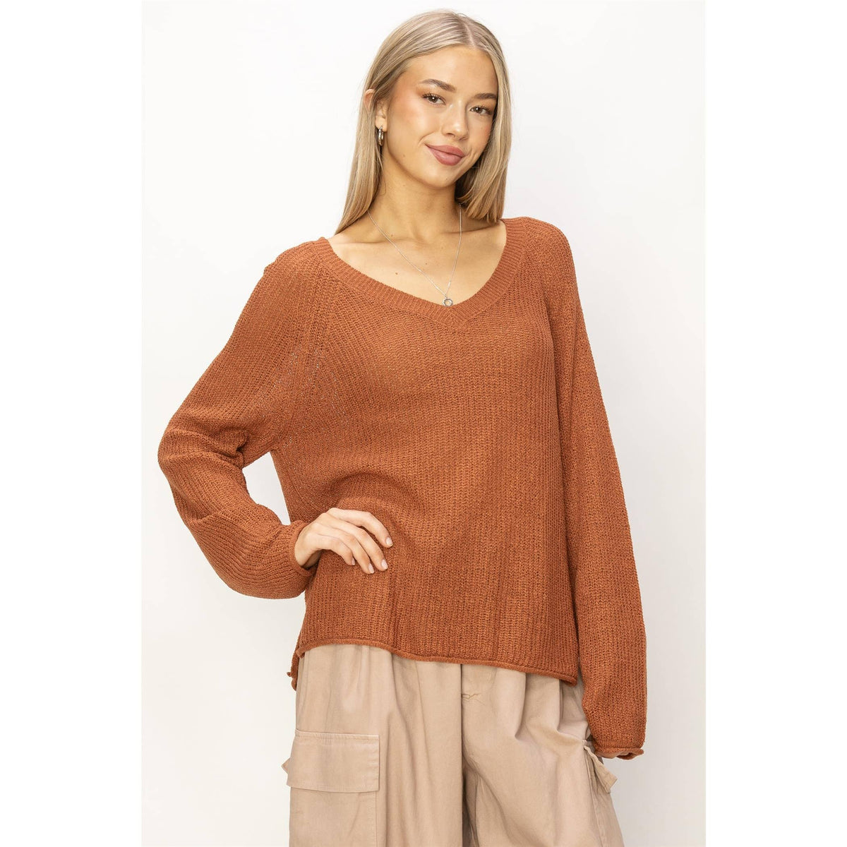 Long Sleeve Oversized Sweater
