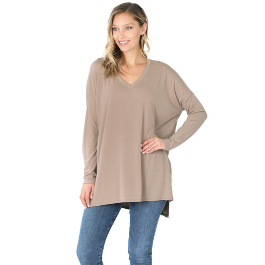 Zenana V-Neck Tunic (2 Colors)