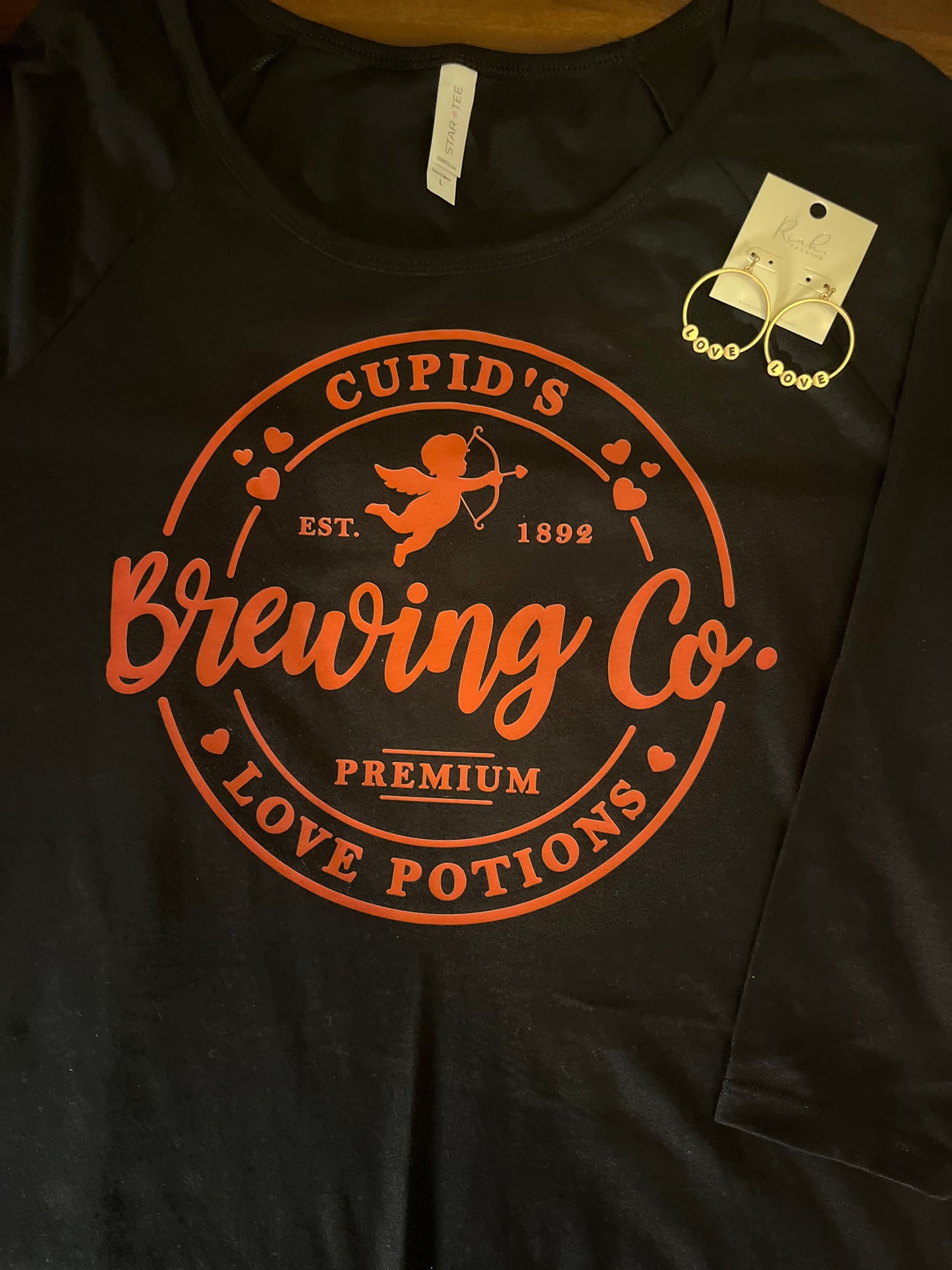 Valentine’s 3/4 Sleeve Raglan Tee (2 Styles)