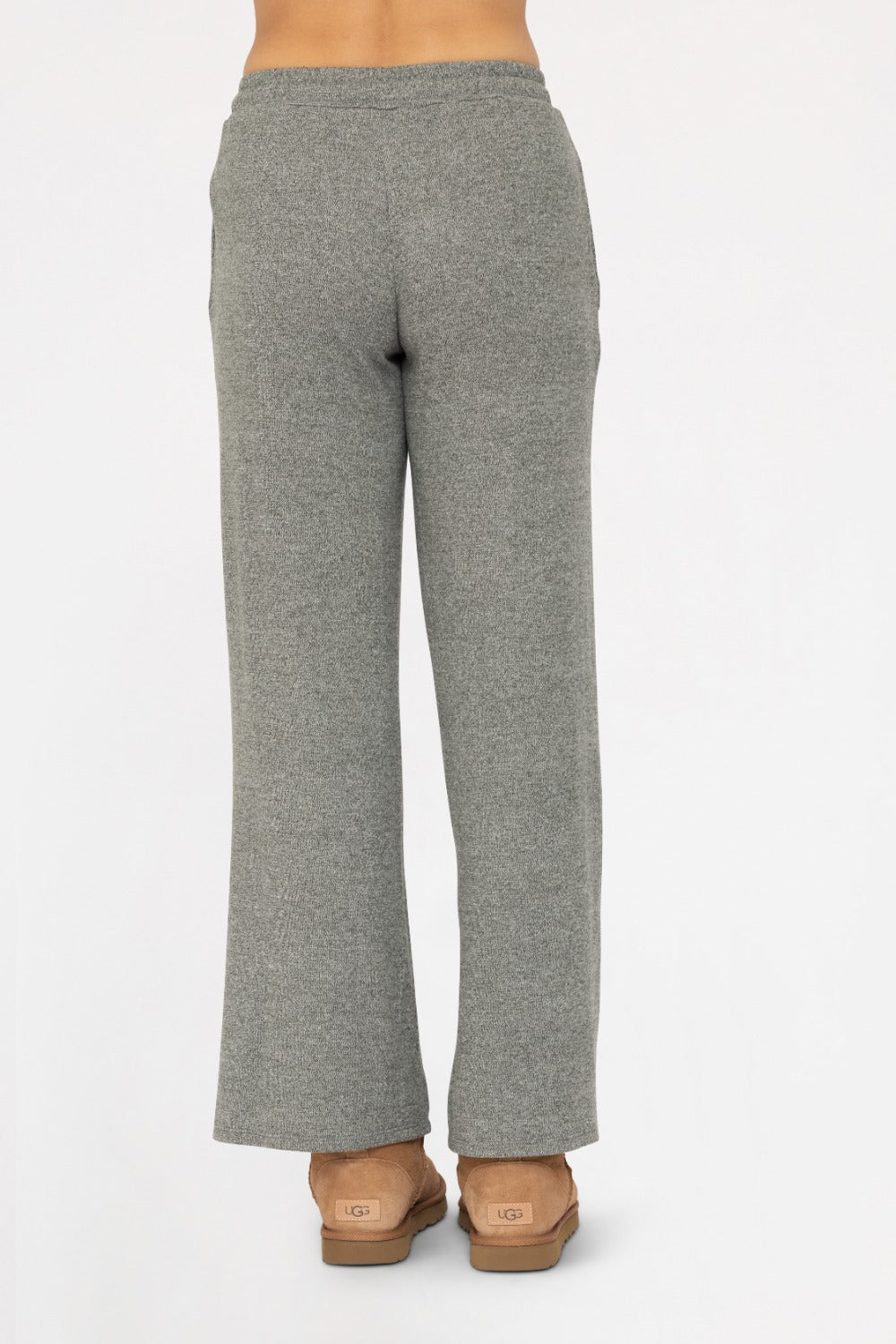 Mono B Brushed Wide Leg Lounge Pants (2 Colors)