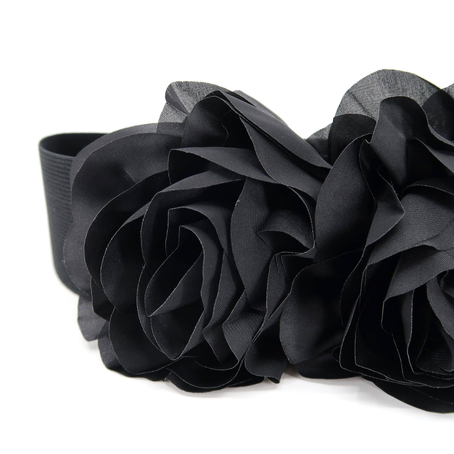 Flower Wide Stretch Belt (3 Colors)