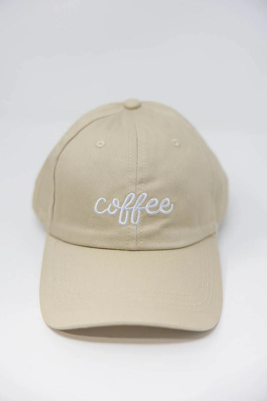 Embroidered Coffee Hat
