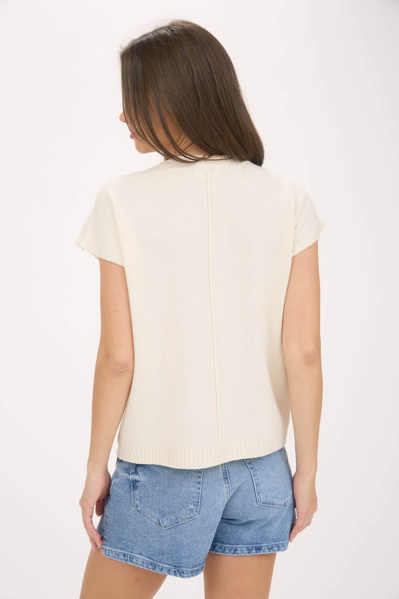Mimosa Please Shirt Sleeve Pullover Sweater