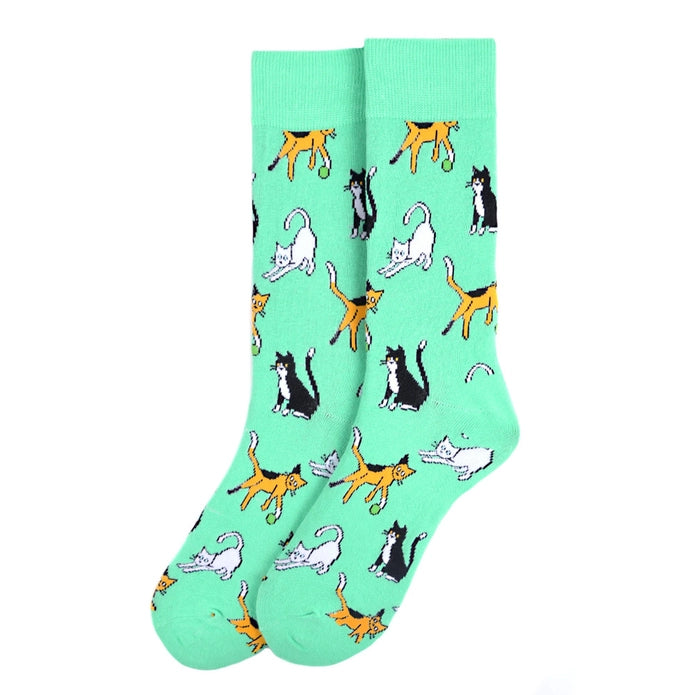 Dog and Cat Socks (Men's Sizing)