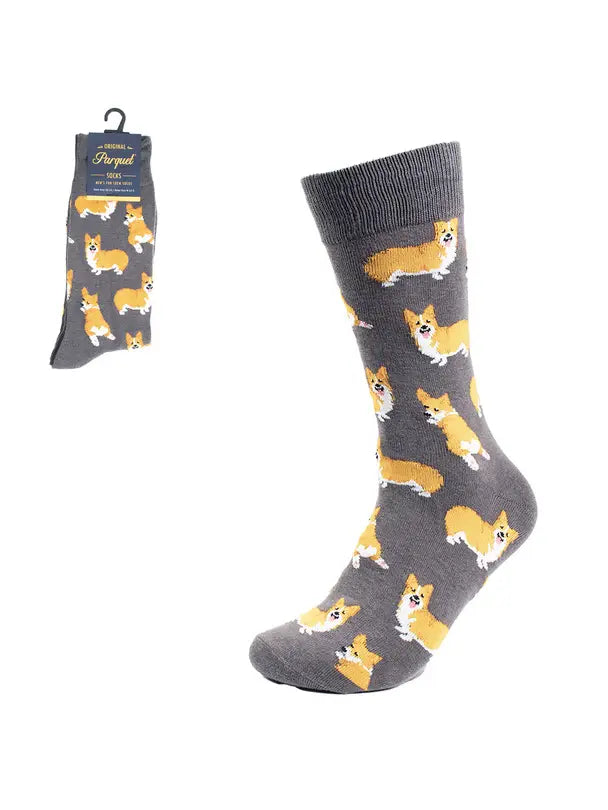 Dog and Cat Socks (Men's Sizing)