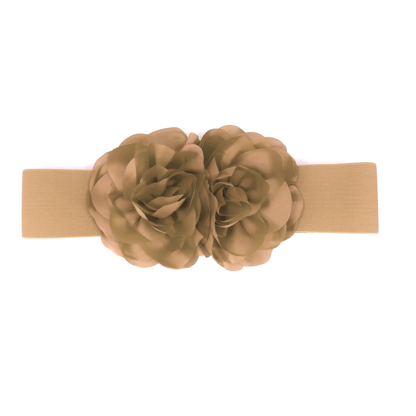 Flower Wide Stretch Belt (3 Colors)