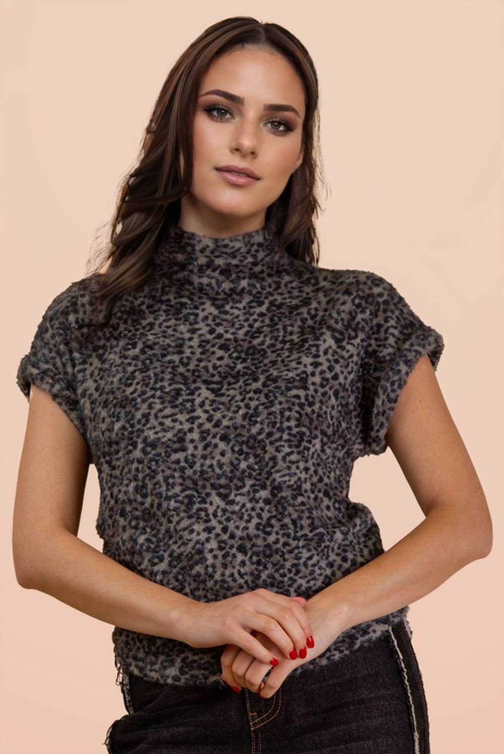 Soft Knit Short Sleeve Vest