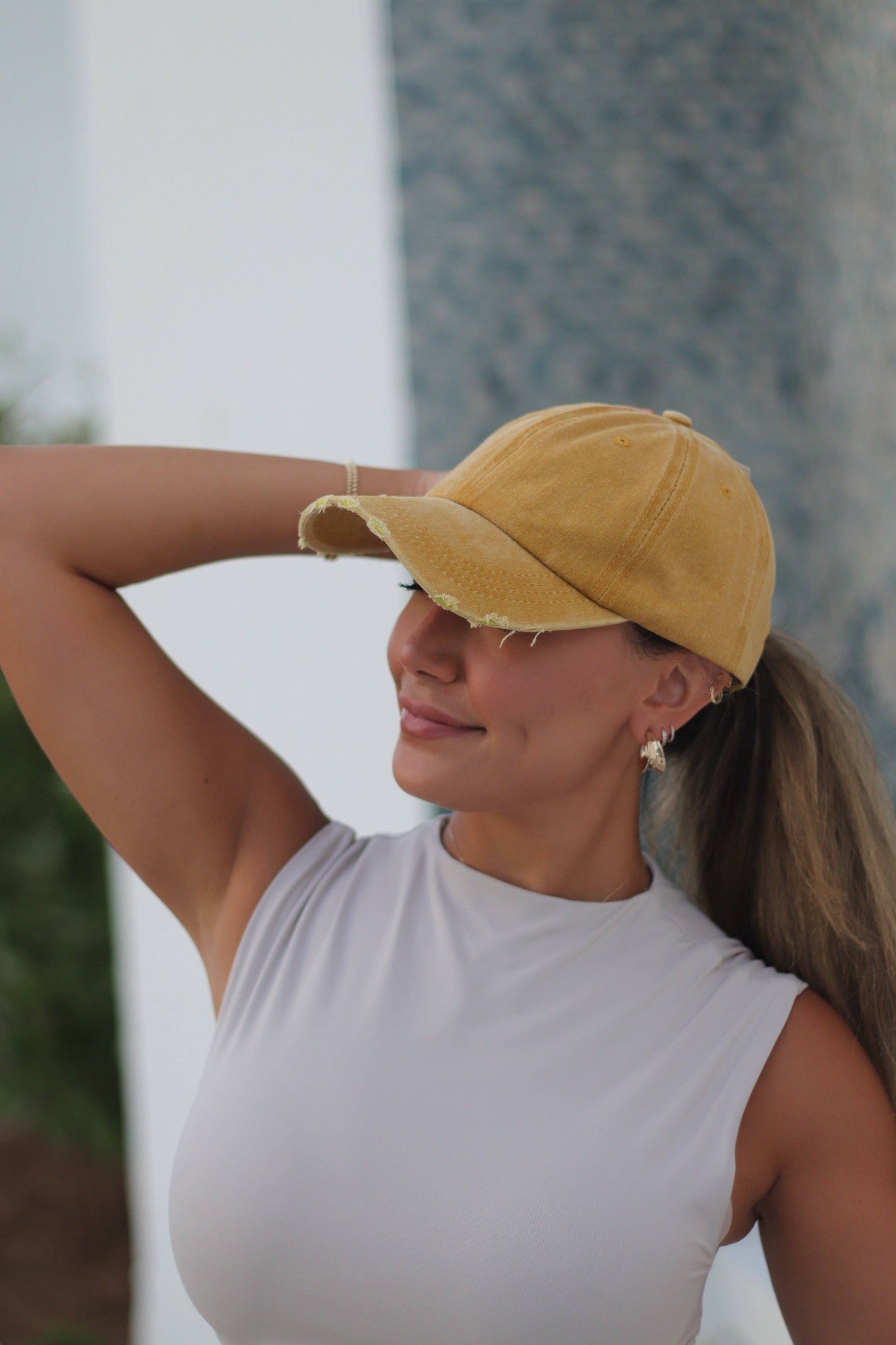 Distressed Hat