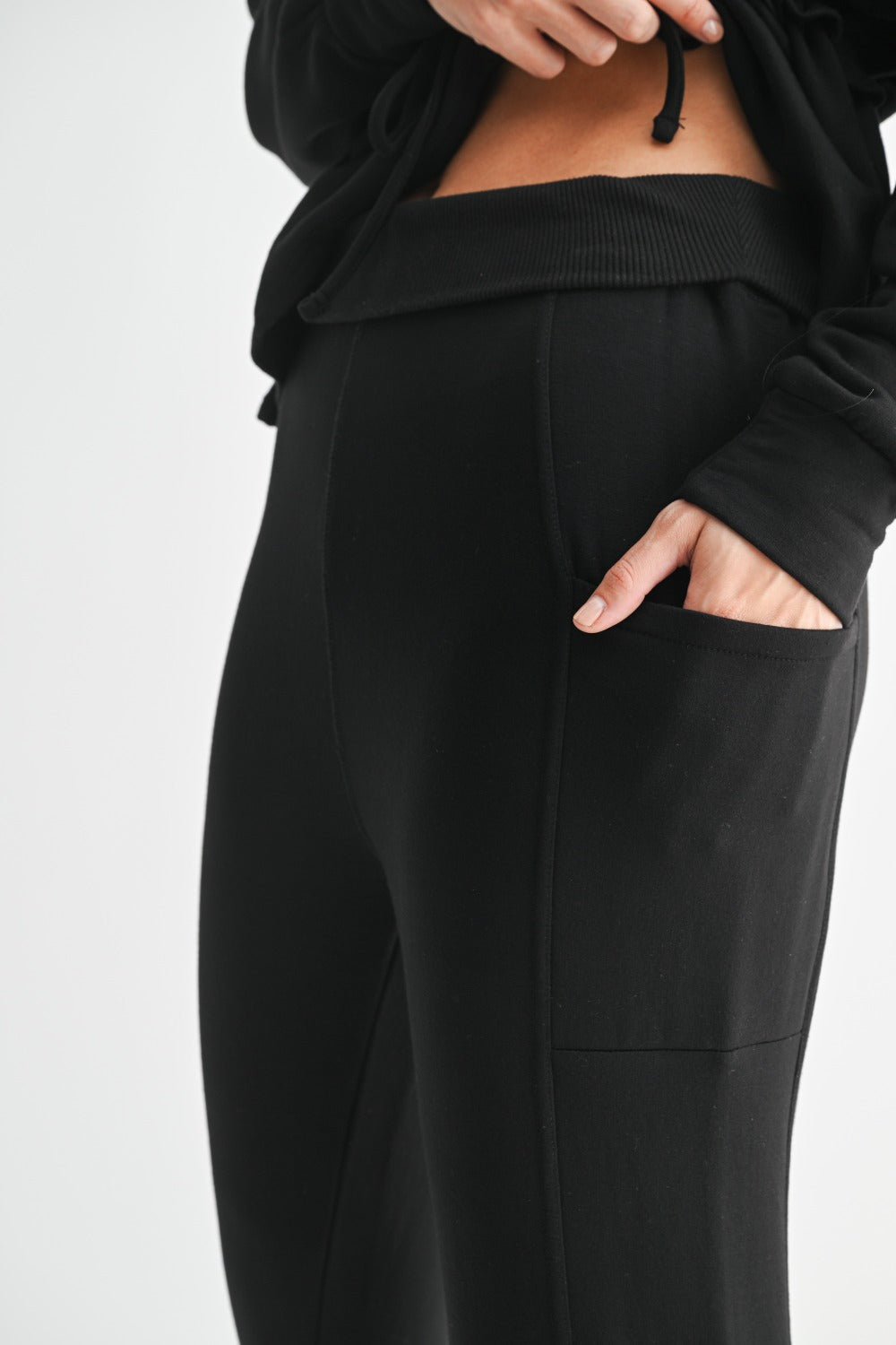 Mono B Foldover Jogger Pants