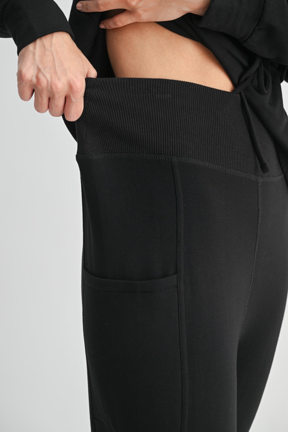Mono B Foldover Jogger Pants