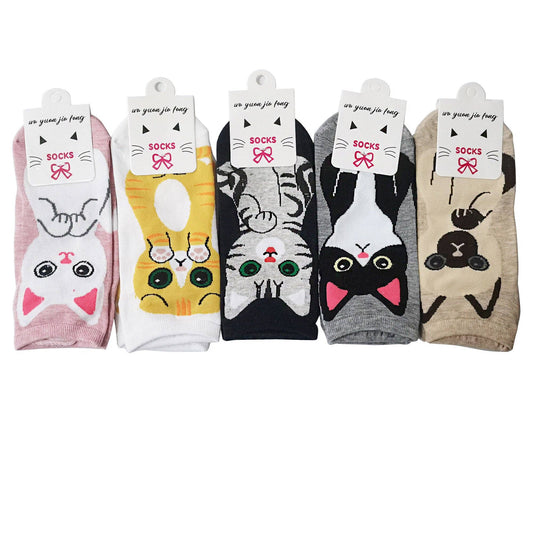 Women’s Cartoon Cat Socks (5 Styles)