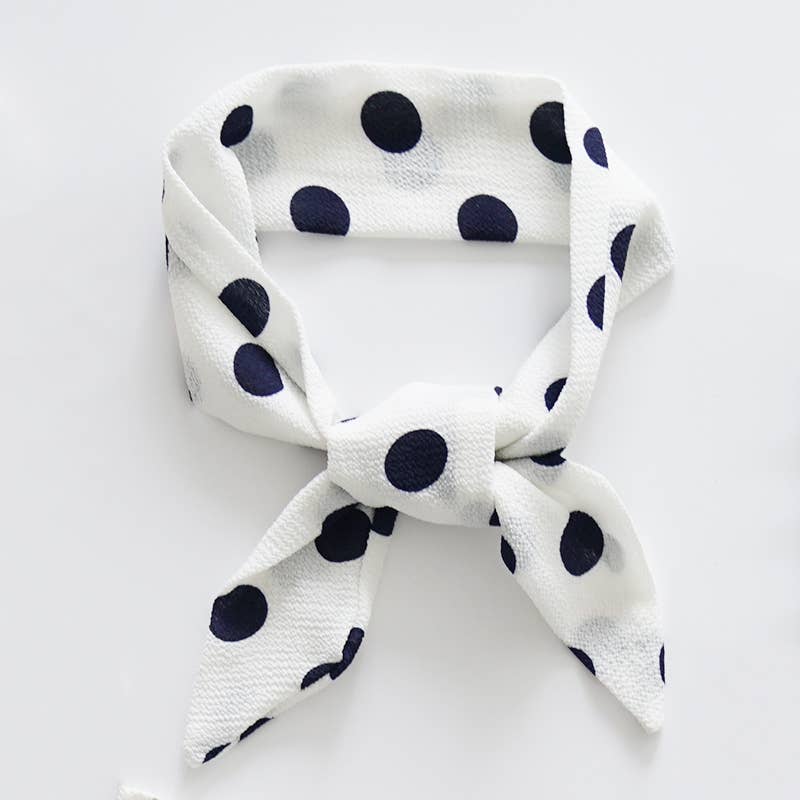 Polka Dot Neck Scarf (2 Colors)