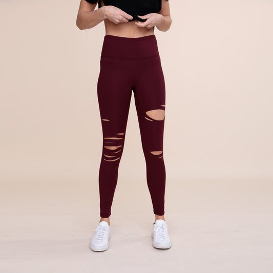 Mono B Laser Cut Highwaist Leggings