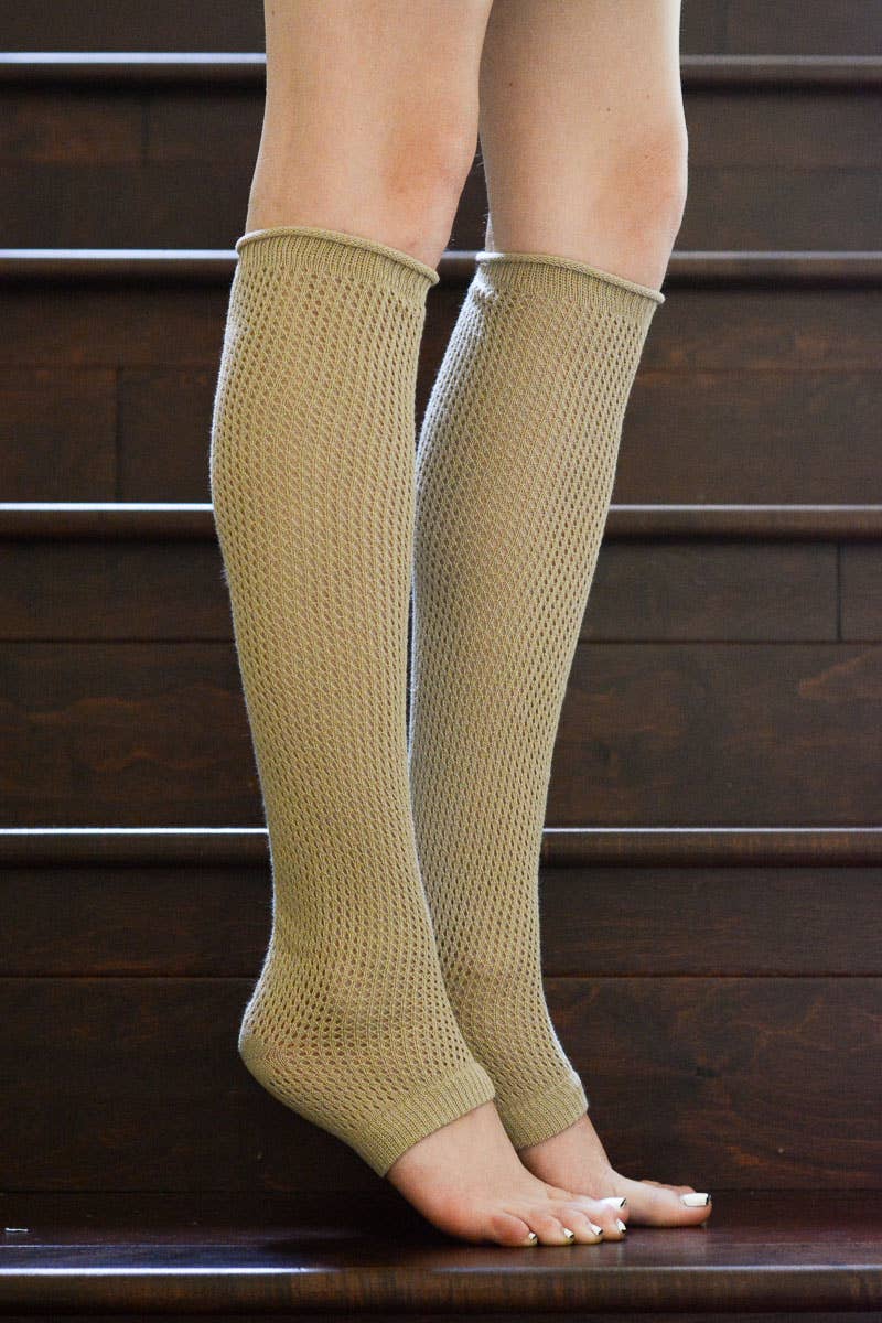 Dancer Style Textured Legwarmers (2 Colors)