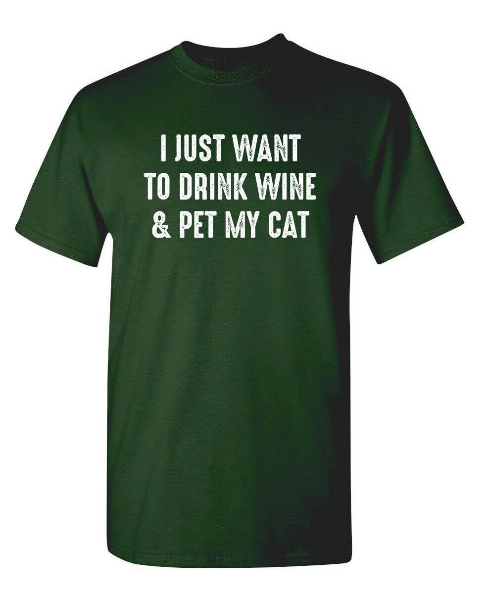 Drinking With My Pet Funny Tees (4 Styles)