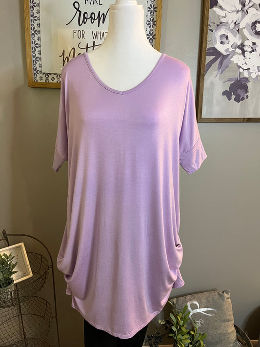 Oversize Convertible Tunic With Side Pockets