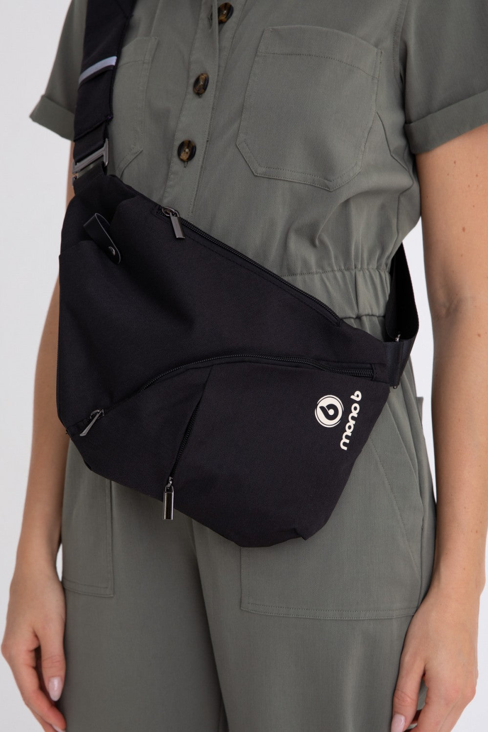 Mono B Adjustable Crossbody Belt Bag