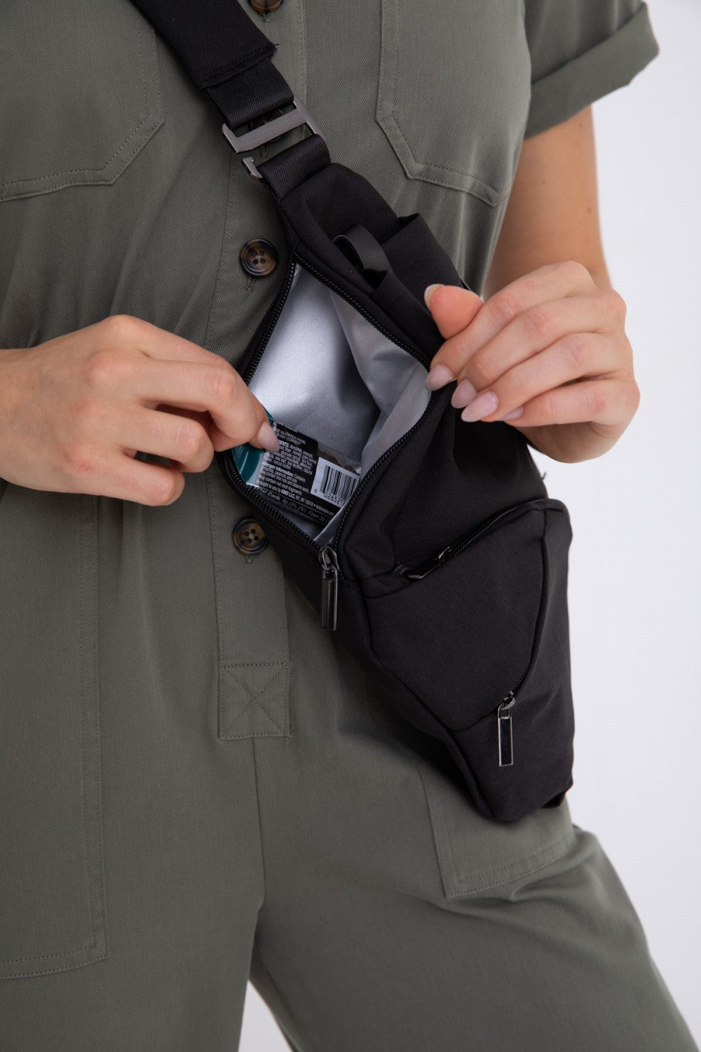 Mono B Adjustable Crossbody Belt Bag