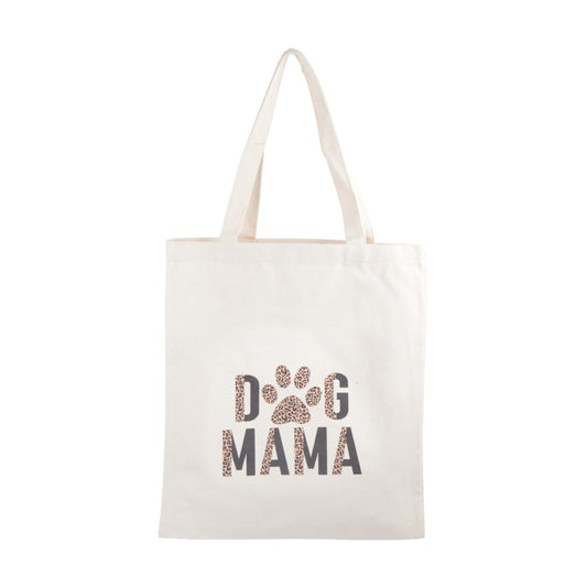 Dog Mama Canvas Tote